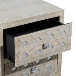 Olivia & May Set of 3 Glam Wood Console Tables Brown - Olivia & May -Console Tables Sales unnamed file 5066