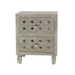 Olivia & May Set of 3 Glam Wood Console Tables Brown - Olivia & May -Console Tables Sales unnamed file 5071