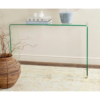 Console Table Clear - Safavieh 3 Console Table Clear - Safavieh
