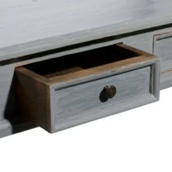 Olivia & May Rustic Mahogany Console Table Gray - Olivia & May 11 Olivia & May Rustic Mahogany Console Table Gray - Olivia & May -Console Tables Sales unnamed file 5189