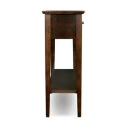 Favorite Finds Hall Console/Sofa Table Chocolate Oak Finish - Leick Home 9 Favorite Finds Hall Console/Sofa Table Chocolate Oak Finish - Leick Home -Console Tables Sales unnamed file 5209