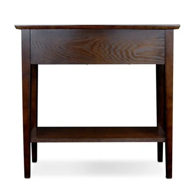 Favorite Finds Hall Console/Sofa Table Chocolate Oak Finish - Leick Home 6 Favorite Finds Hall Console/Sofa Table Chocolate Oak Finish - Leick Home - Image 4