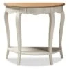 Cordelia Finished Console Table White - Baxton Studio -Console Tables Sales unnamed file 5241