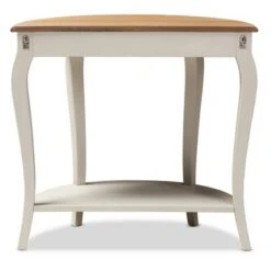 Cordelia Finished Console Table White - Baxton Studio -Console Tables Sales unnamed file 5243