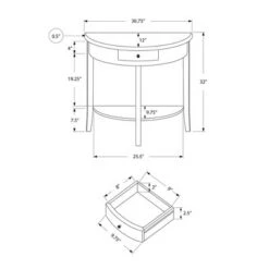Console Table - Cherry - EveryRoom -Console Tables Sales unnamed file 5286