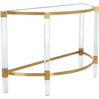 Anabelle Acrylic Console Table - Safavieh 6 Anabelle Acrylic Console Table - Safavieh - Image 4