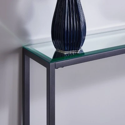 Dillard Narrow Console Table Gray - Aiden Lane 3 Dillard Narrow Console Table Gray - Aiden Lane