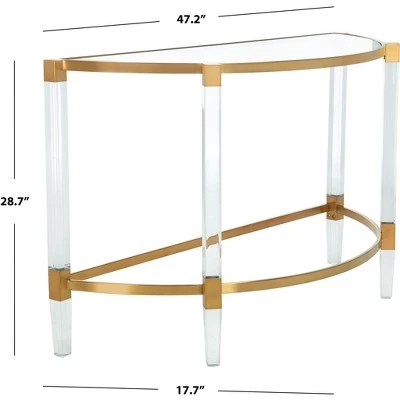 Anabelle Acrylic Console Table - Safavieh 8 Anabelle Acrylic Console Table - Safavieh - Image 6