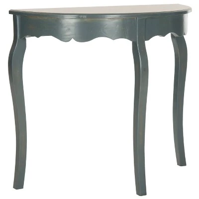 Aggie Console Table - Teal - Safavieh 4 Aggie Console Table - Teal - Safavieh - Image 2