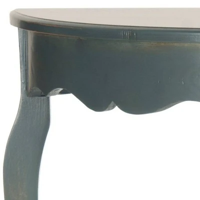 Aggie Console Table - Teal - Safavieh 5 Aggie Console Table - Teal - Safavieh - Image 3