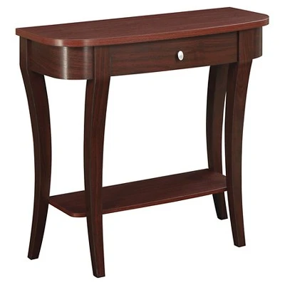 Breighton Home Newport Hailey Console Table - Convenience Concepts Brown 6 Breighton Home Newport Hailey Console Table - Convenience Concepts Brown - Image 4