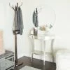 Olivia & May Set of 2 Glam Fir Console Tables with Mirror White - Olivia & May -Console Tables Sales unnamed file 5379