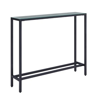 Dillard Narrow Console Table Gray - Aiden Lane 10 Dillard Narrow Console Table Gray - Aiden Lane - Image 8