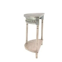 Olivia & May Traditional Half Round Side Table Beige - Olivia & May 8 Olivia & May Traditional Half Round Side Table Beige - Olivia & May -Console Tables Sales unnamed file 5440