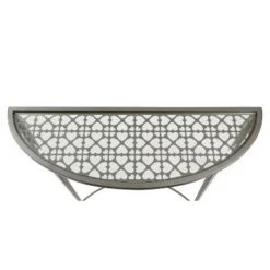 Harding X - Shaped Base Sofa Table Silver - miBasics 9 Harding X - Shaped Base Sofa Table Silver - miBasics -Console Tables Sales unnamed file 5448