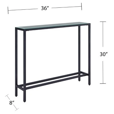 Dillard Narrow Console Table Gray - Aiden Lane 15 Dillard Narrow Console Table Gray - Aiden Lane - Image 13