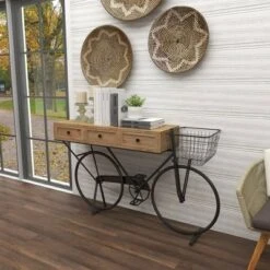 Olivia & May Farmhouse Metal Console Table Red - Olivia & May 21 Olivia & May Farmhouse Metal Console Table Red - Olivia & May -Console Tables Sales unnamed file 5518