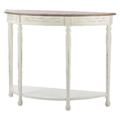 Vologne Traditional Wood French Console Table White - Baxton Studio 3 Vologne Traditional Wood French Console Table White - Baxton Studio