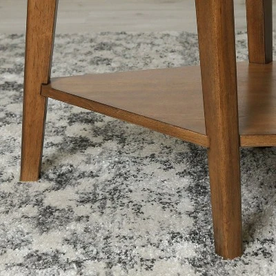 Harper Wood/Glass Console Table Brown - Abbyson Living 4 Harper Wood/Glass Console Table Brown - Abbyson Living - Image 2