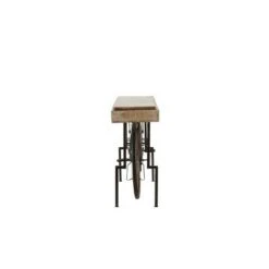 Olivia & May Rustic Metal Console Table Black - Olivia & May -Console Tables Sales unnamed file 5569