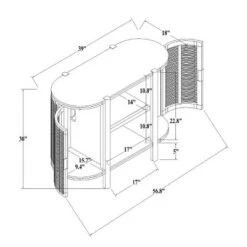 Threshold Designed W/Studio McGee Portola Hills Caned Door Console with Shelves - Threshold™ designed with Studio McGee Natural 17 Threshold Designed W/Studio McGee Portola Hills Caned Door Console with Shelves - Threshold™ designed with Studio McGee Natural -Console Tables Sales unnamed file 5594