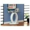 Ozzy High Gloss Oval Glass Top Sofa Table White - miBasics 1 Ozzy High Gloss Oval Glass Top Sofa Table White - miBasics -Console Tables Sales unnamed file 5603