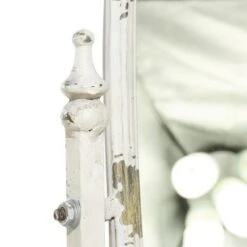 Olivia & May Vintage Metal Console Mirror White - Olivia & May -Console Tables Sales unnamed file 5632