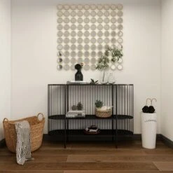 Olivia & May Contemporary Metal Console Table Black - Olivia & May 25 Olivia & May Contemporary Metal Console Table Black - Olivia & May -Console Tables Sales unnamed file 5657