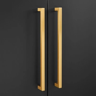 Everett Console Cabinet - Crosley Mahogany 7 Everett Console Cabinet - Crosley Mahogany - Image 5