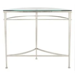 Baur Antique Silver Glass Console Table Antique Silver - Safavieh 12 Baur Antique Silver Glass Console Table Antique Silver - Safavieh -Console Tables Sales unnamed file 5711