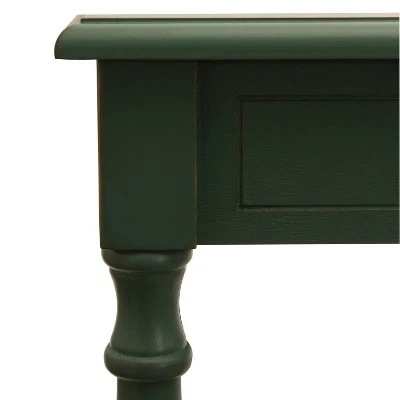 Simplify Console Table - Decor Therapy Antique Teal 2 Simplify Console Table - Decor Therapy Antique Teal