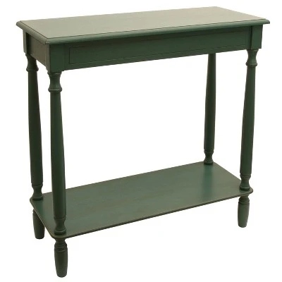Simplify Console Table - Decor Therapy Antique Teal 3 Simplify Console Table - Decor Therapy Antique Teal - Image 2