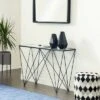 Olivia & May Mid-Century Metal Console Table Black - Olivia & May 2 Olivia & May Mid-Century Metal Console Table Black - Olivia & May -Console Tables Sales unnamed file 5721