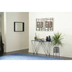 Olivia & May Mid-Century Metal Console Table Black - Olivia & May 9 Olivia & May Mid-Century Metal Console Table Black - Olivia & May -Console Tables Sales unnamed file 5723