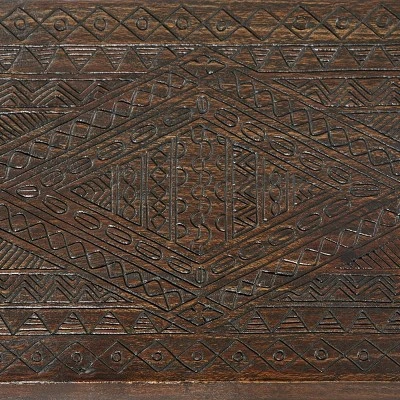 Contemporary Mango Wood Console Table Brown - Venus Williams Collection 4 Contemporary Mango Wood Console Table Brown - Venus Williams Collection - Image 2