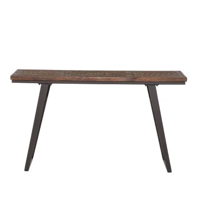 Contemporary Mango Wood Console Table Brown - Venus Williams Collection 5 Contemporary Mango Wood Console Table Brown - Venus Williams Collection - Image 3