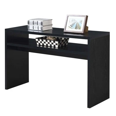 Breighton Home Northfield Deluxe Console Table - Johar Furniture Black 4 Breighton Home Northfield Deluxe Console Table - Johar Furniture Black - Image 2