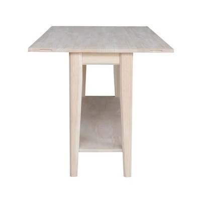 Prevail Flip Open Console/Sofa Table - International Concepts Natural 7 Prevail Flip Open Console/Sofa Table - International Concepts Natural - Image 5