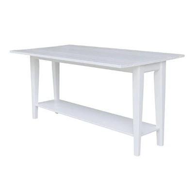 Prevail Flip Open Console/Sofa Table - International Concepts Natural 13 Prevail Flip Open Console/Sofa Table - International Concepts Natural - Image 11