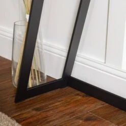 Urban Industrial Entry Table with Wood and Metal - Saracina Home Dark Walnut 20 Urban Industrial Entry Table with Wood and Metal - Saracina Home Dark Walnut -Console Tables Sales unnamed file 651