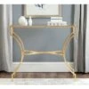 Alphonse Console - Gold/Glass - Safavieh 1 Alphonse Console - Gold/Glass - Safavieh -Console Tables Sales unnamed file 657