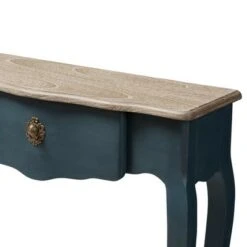 Mazarine Classic and Provincial Spruce Finished Console Table Blue - Baxton Studio 16 Mazarine Classic and Provincial Spruce Finished Console Table Blue - Baxton Studio -Console Tables Sales unnamed file 681