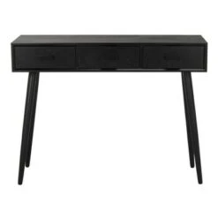 Albus 3 Drawer Console Table - Safavieh Black -Console Tables Sales unnamed file 738