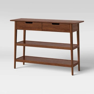 Ellwood Wood Console Table with Drawers - Project 62™ Natural 4 Ellwood Wood Console Table with Drawers - Project 62™ Natural - Image 2