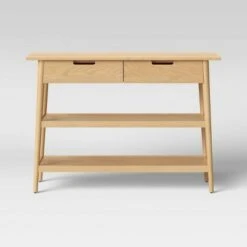 Ellwood Wood Console Table with Drawers - Project 62™ Natural 8 Ellwood Wood Console Table with Drawers - Project 62™ Natural -Console Tables Sales unnamed file 75
