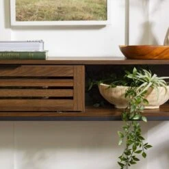 Visconti Boho Slat Door Entry Table - Saracina Home Dark Walnut 20 Visconti Boho Slat Door Entry Table - Saracina Home Dark Walnut -Console Tables Sales unnamed file 754