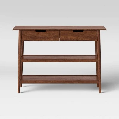 Ellwood Wood Console Table with Drawers - Project 62™ Natural 6 Ellwood Wood Console Table with Drawers - Project 62™ Natural - Image 4