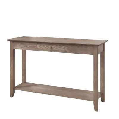American Heritage Console Table with Drawer - Breighton Home Driftwood 8 American Heritage Console Table with Drawer - Breighton Home Driftwood - Image 6