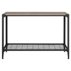 Benny Urban Industrial Angle Iron Entryway Table - Saracina Home Dark Walnut 15 Benny Urban Industrial Angle Iron Entryway Table - Saracina Home Dark Walnut -Console Tables Sales unnamed file 774