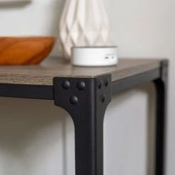 Benny Urban Industrial Angle Iron Entryway Table - Saracina Home Dark Walnut 18 Benny Urban Industrial Angle Iron Entryway Table - Saracina Home Dark Walnut -Console Tables Sales unnamed file 777